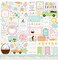 Echo Park Welcome Easter 12 x 12 Element Sticker Sheet